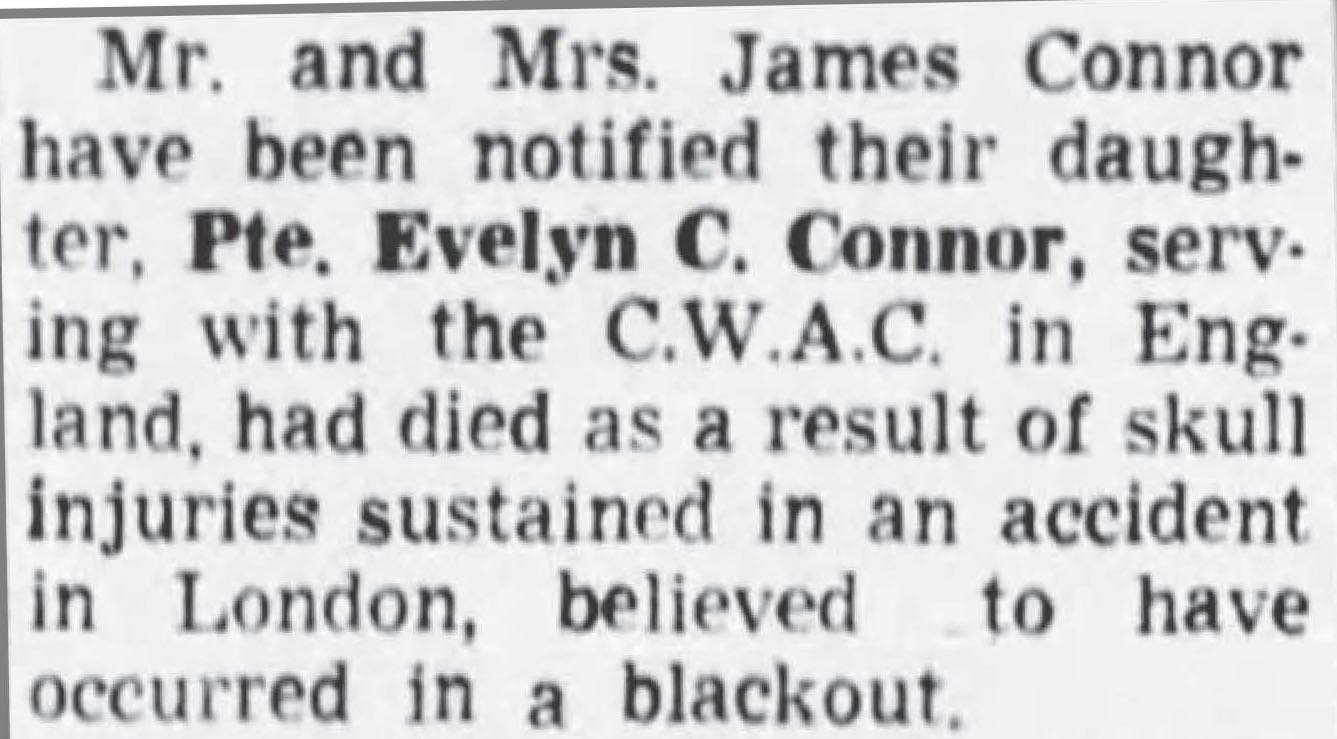 Evelyn Cecelia Connor